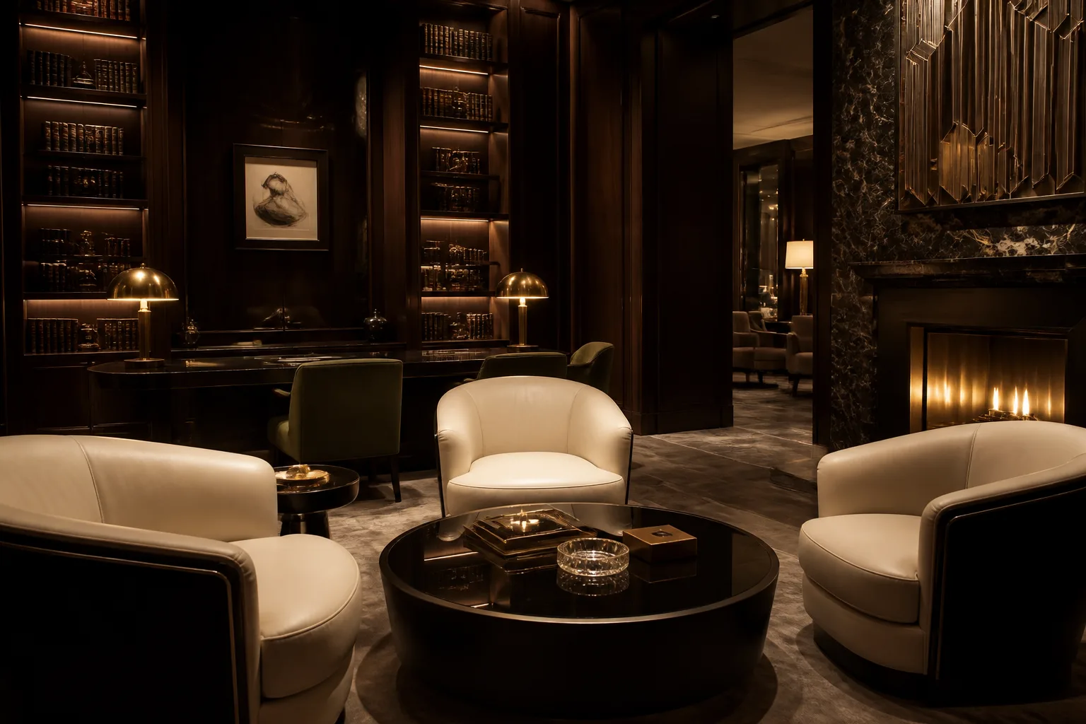 Private lounge at Royal Table